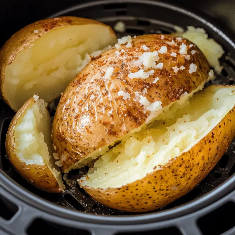 Air Fryer Baked Potatoes