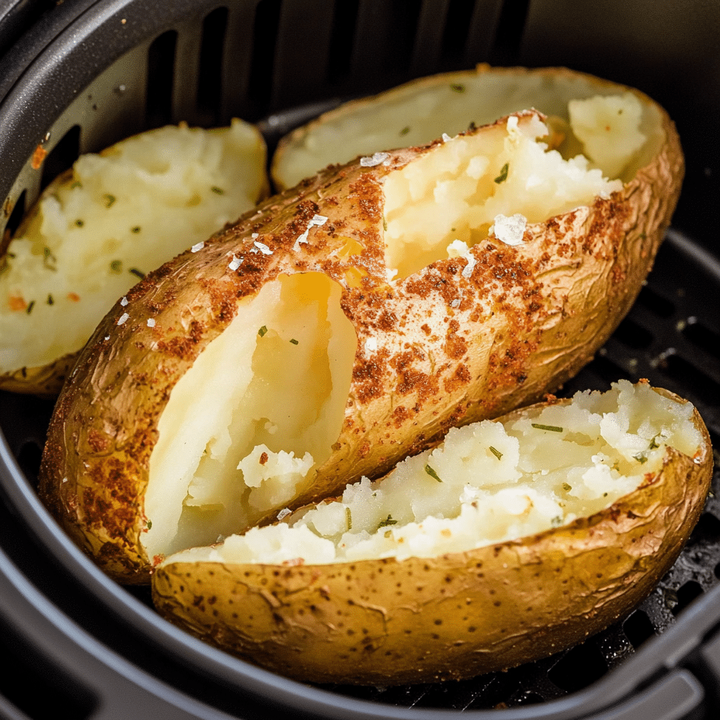 Air Fryer Baked Potatoes