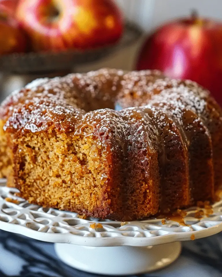 Amish Applesauce Cake