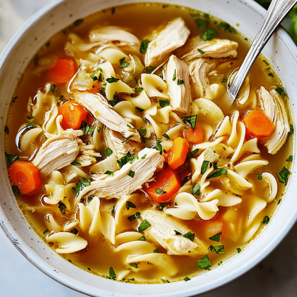 Classic Chicken Noodle Soup