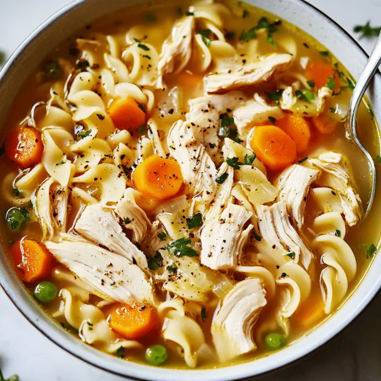 Classic Chicken Noodle Soup