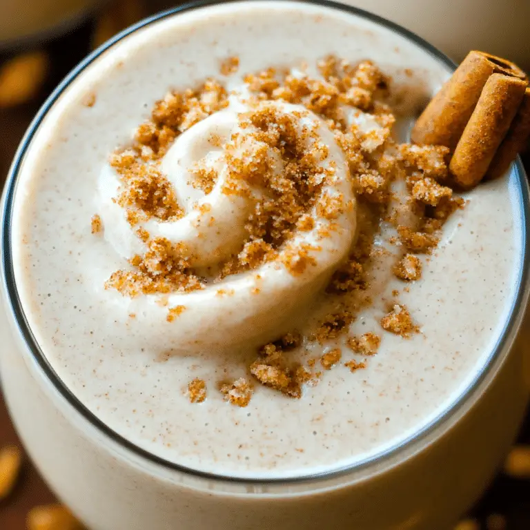 Cinnamon Roll Protein Shake