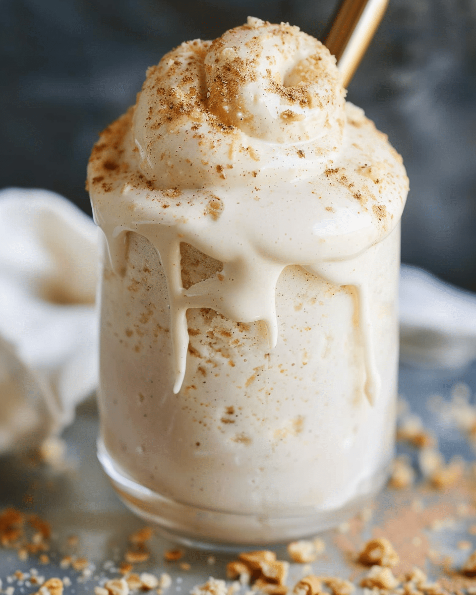 Cinnamon Roll Protein Shake