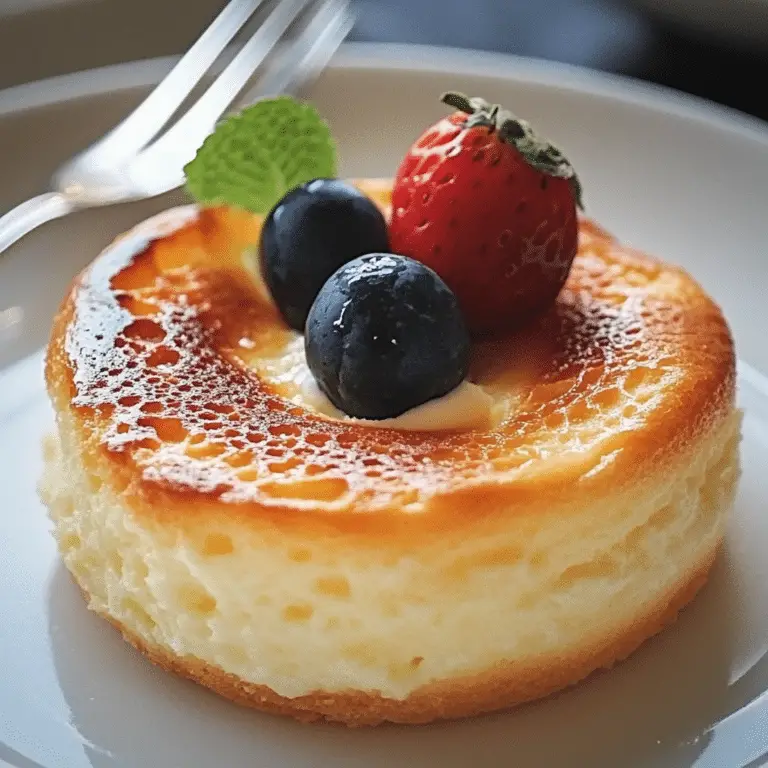 Cottage Cheese & Yogurt Soufflé