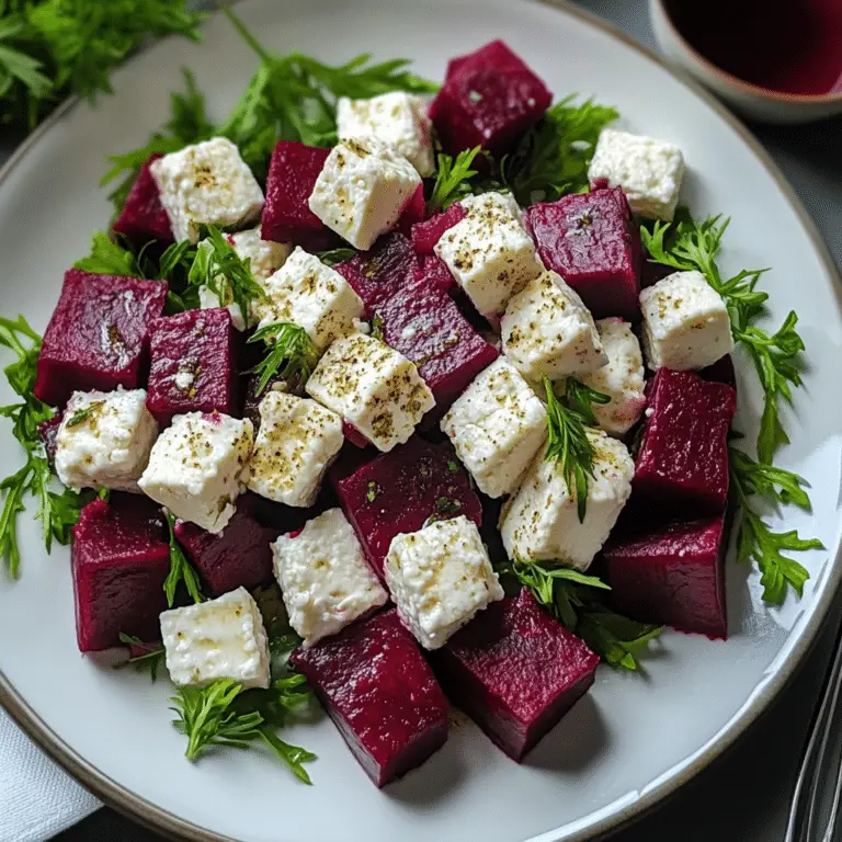 Cottage Cheese and Beet Salad