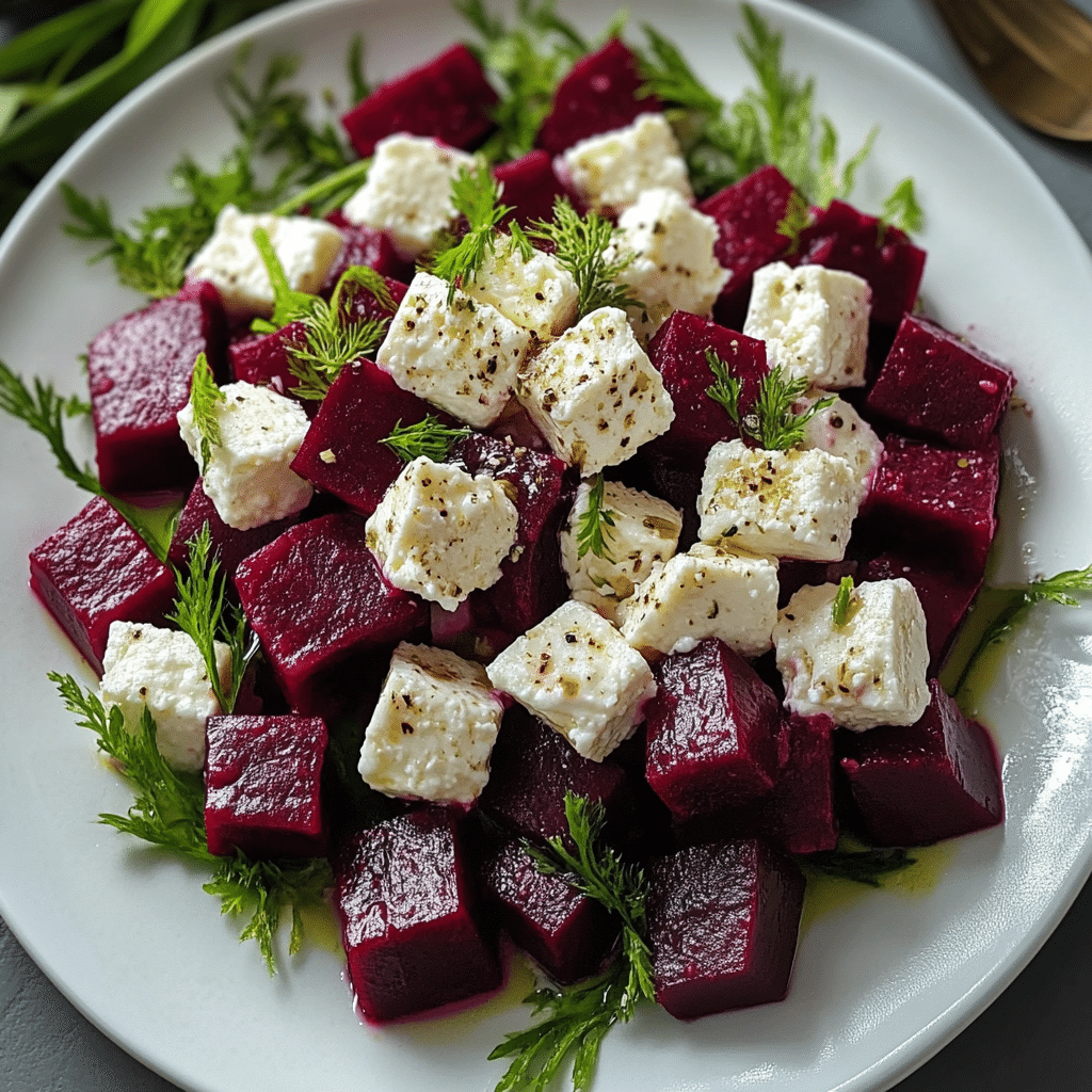 Cottage Cheese and Beet Salad