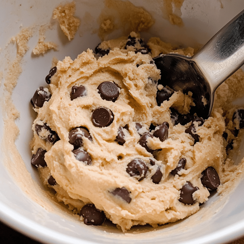 Delicious Chocolate Chip Cottage Cheese Cookie Dough