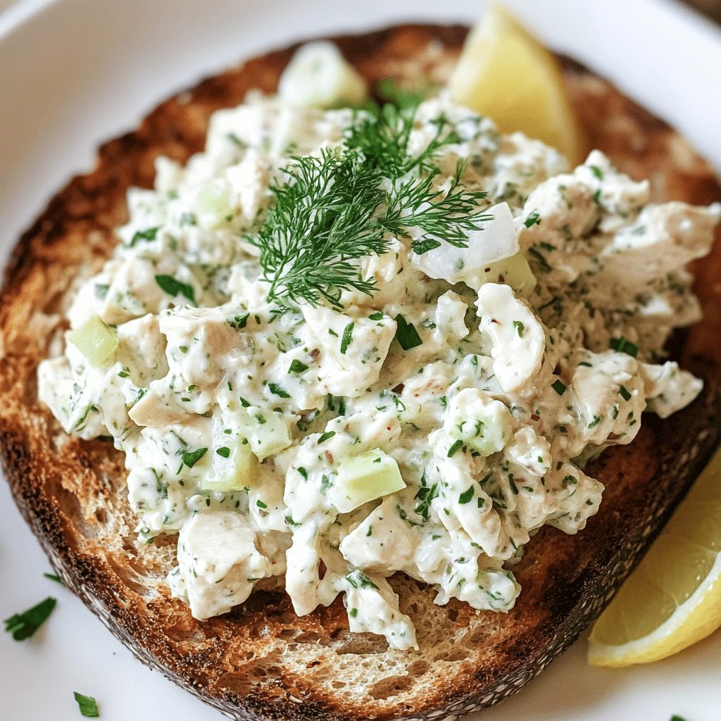 High-Protein Cottage Cheese Chicken Salad