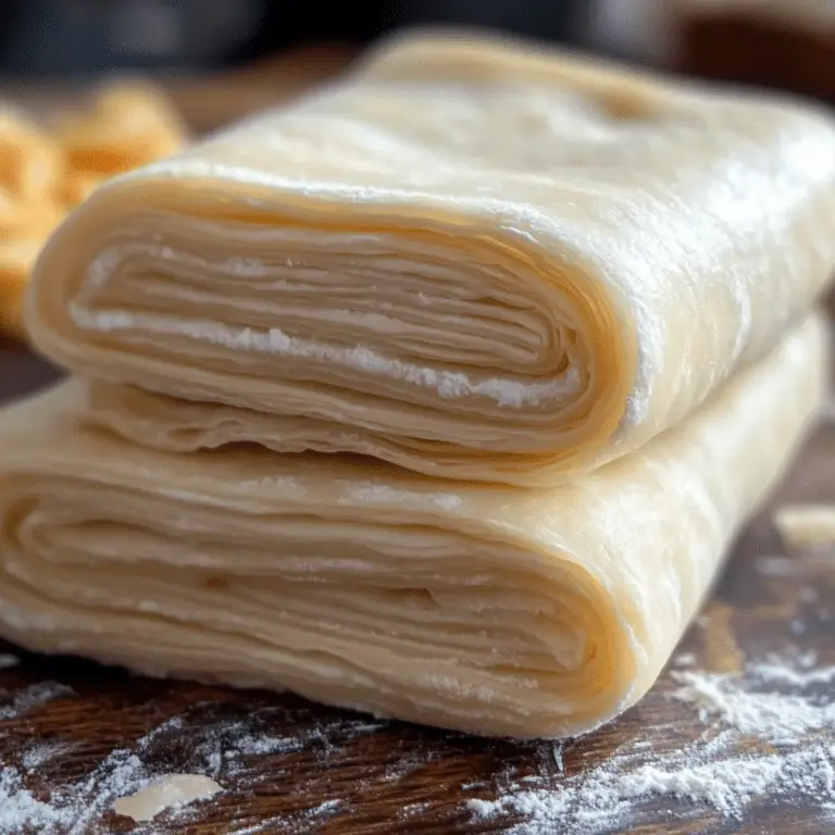 Homemade Rough Puff Pastry Dough