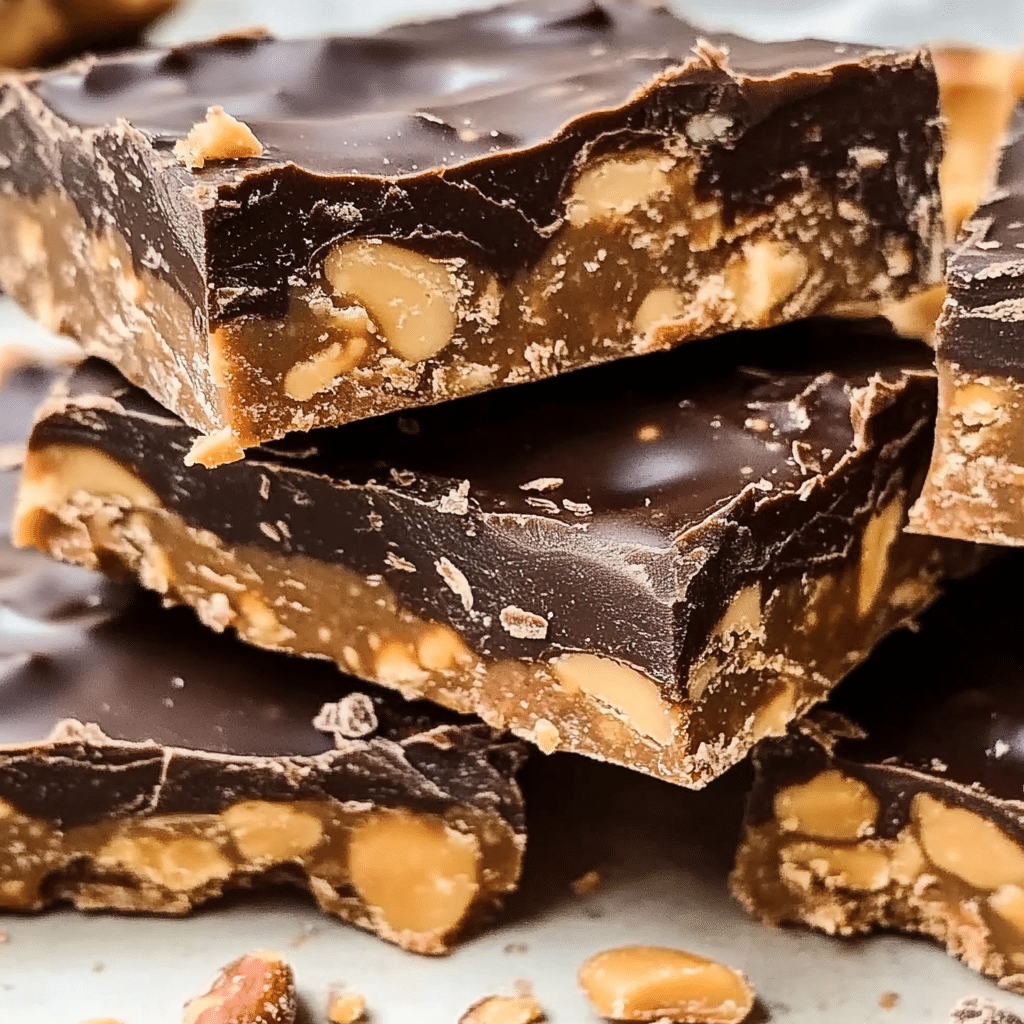 No Bake Chocolate Peanut Butter Protein Bars