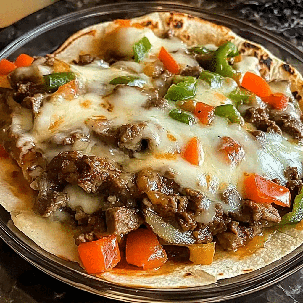 Philly Cheesesteak Quesadillas