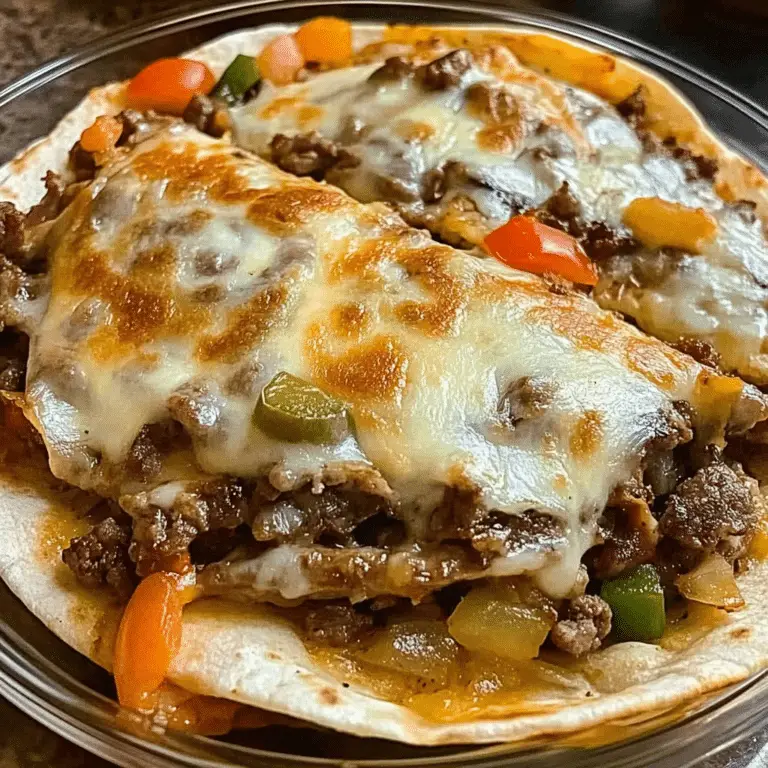 Philly Cheesesteak Quesadillas