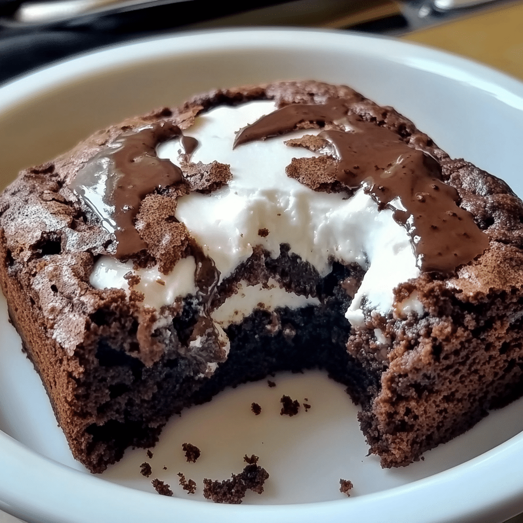 Single-Serve Cottage Cheese Brownie