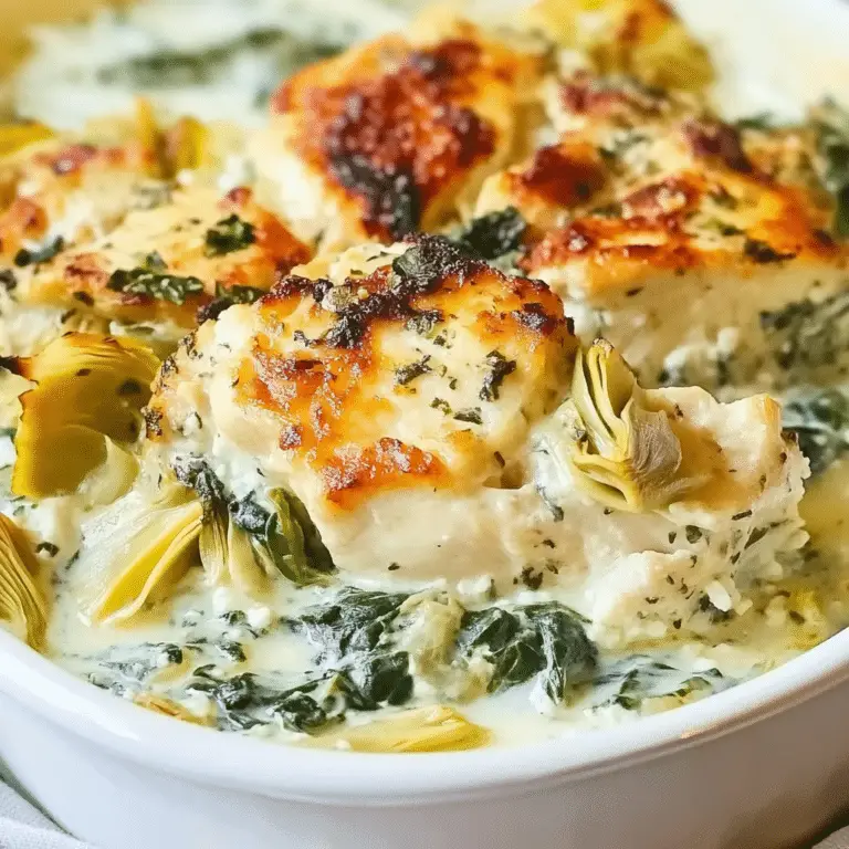 Spinach Artichoke Chicken with Cottage Cheese