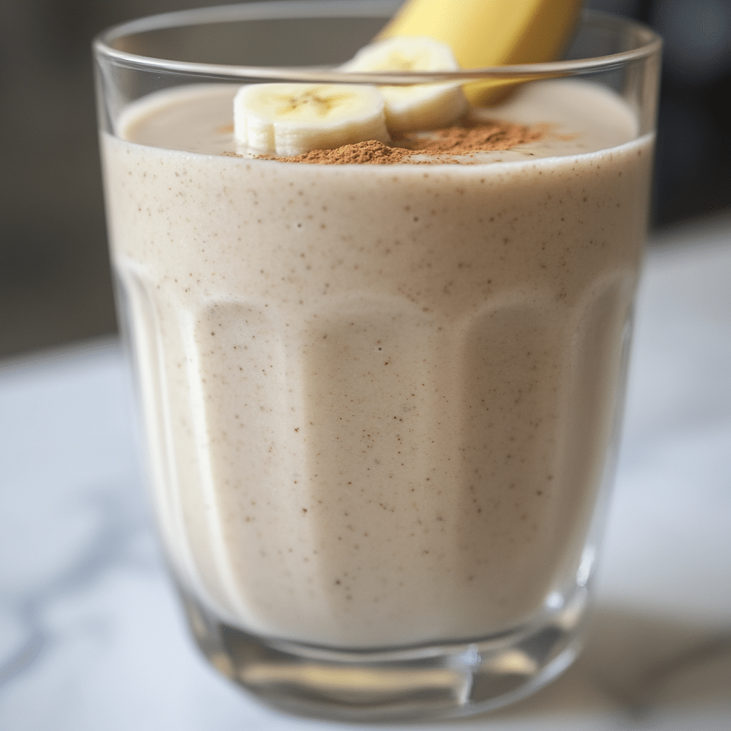 Vanilla Cinnamon Banana Smoothie