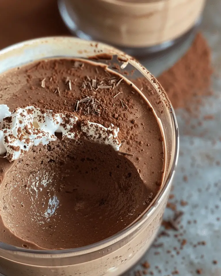 Mousse au Chocolat