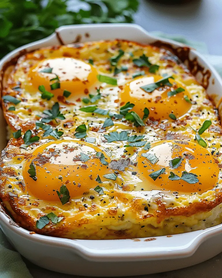 Baked Cottage Cheese Eggs