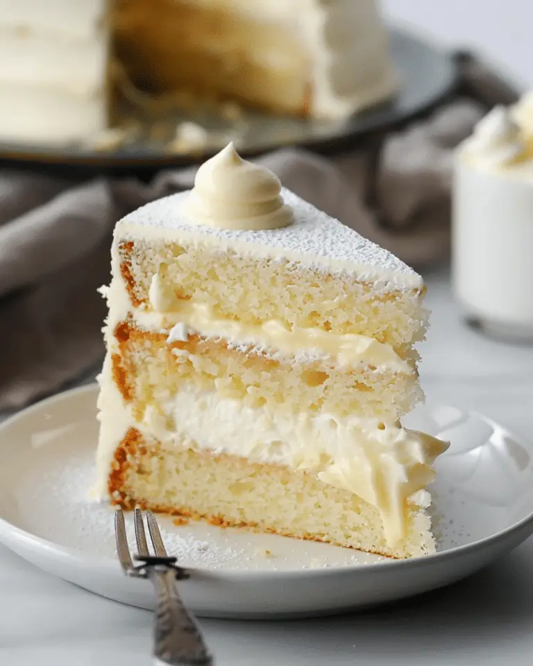 Vanilla Custard Cake