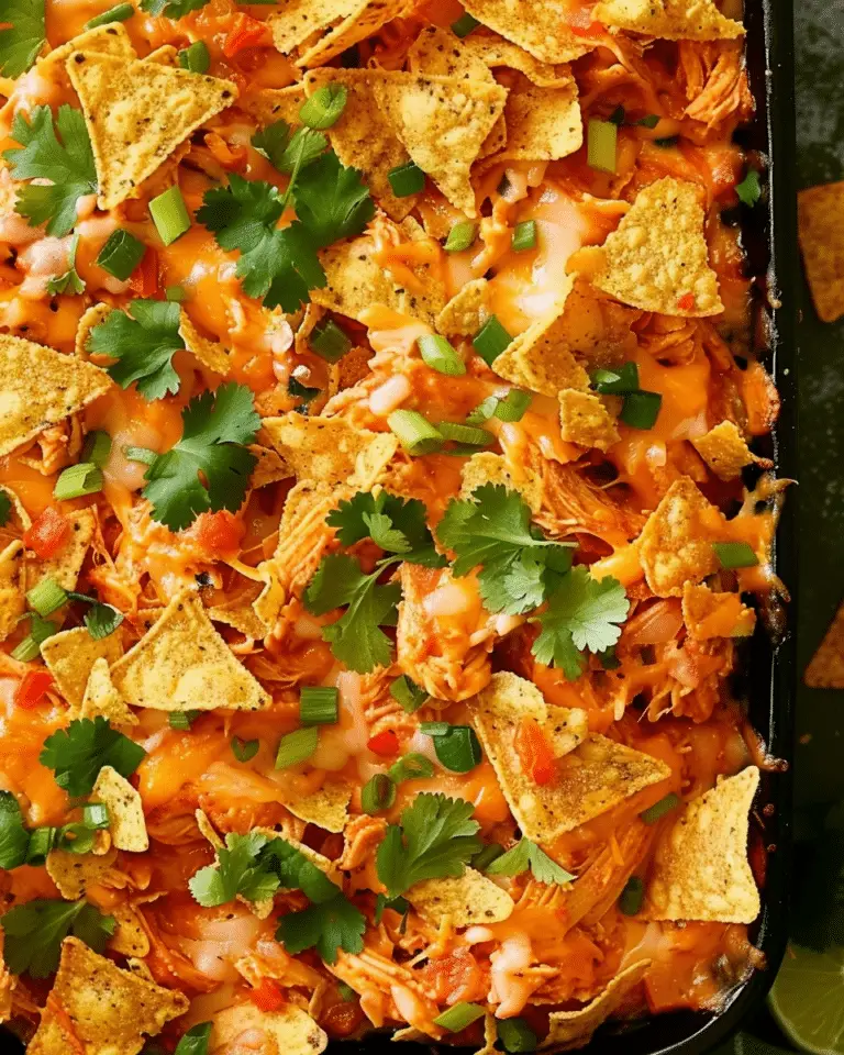 Cheesy Doritos Chicken Casserole