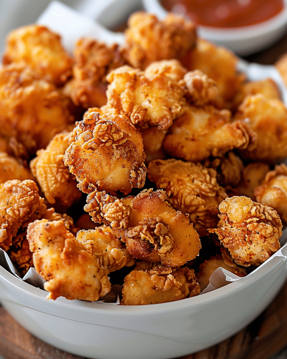 Crispy Popcorn Chicken