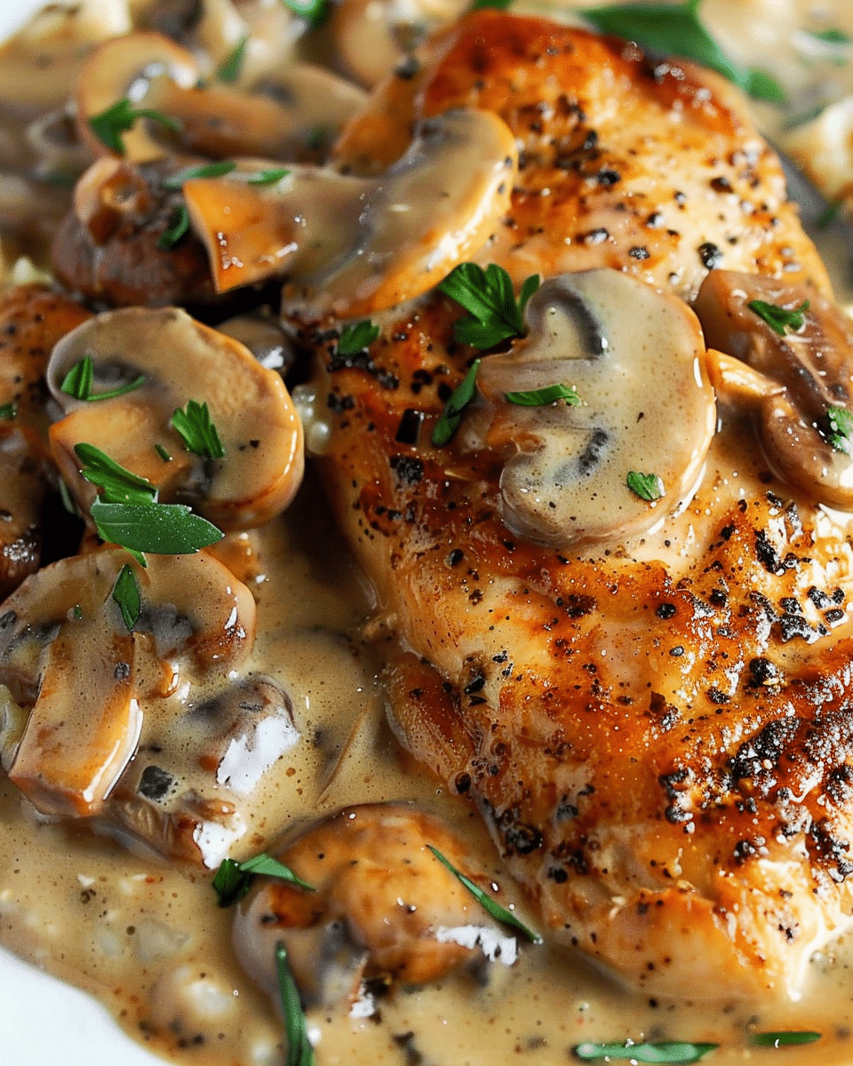 Creamy Mushroom Chicken