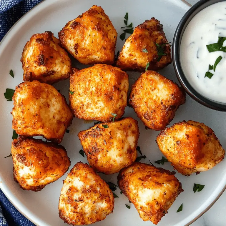 Air Fryer Chicken Bites