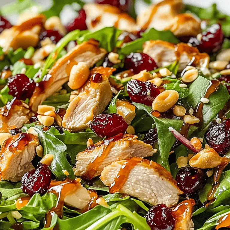 Asian Chicken Cranberry Salad