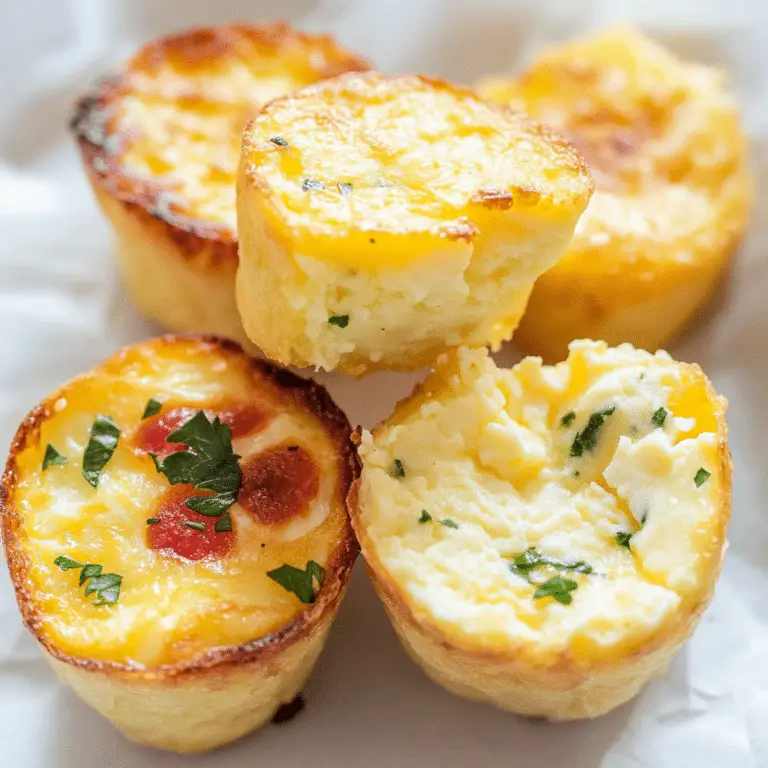 Baby-Friendly Cottage Cheese Egg Bites