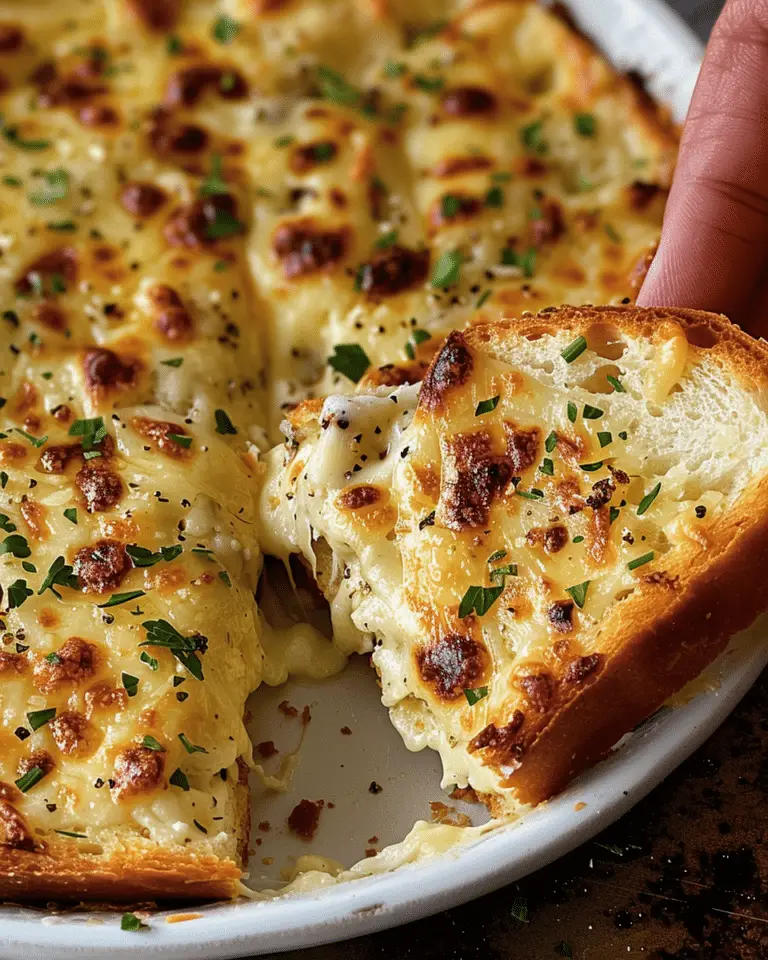 Baked Garlic Bread Dip