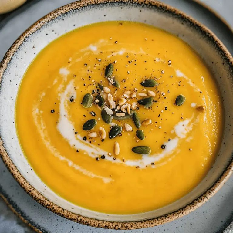 Carrot Ginger Soup