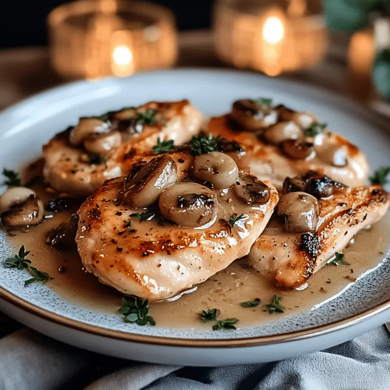 Chicken Marsala