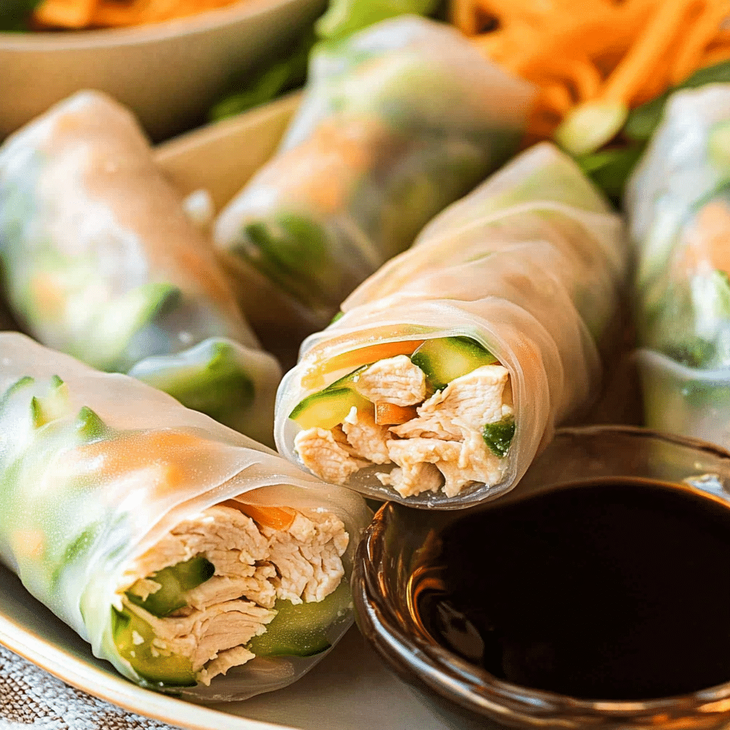 Chicken Spring Rolls