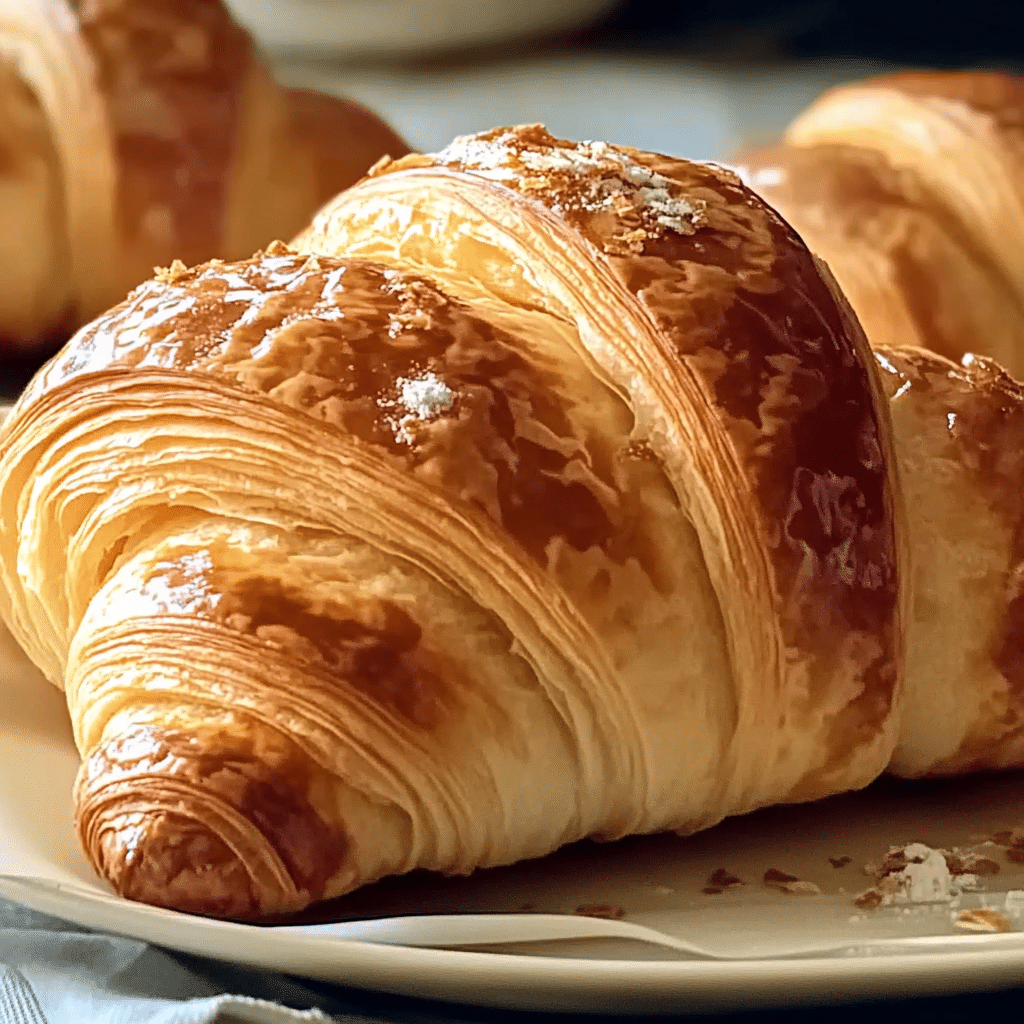 Classic Butter Croissants