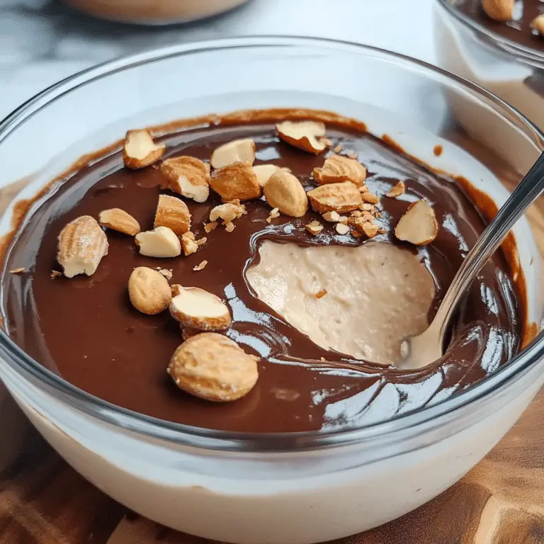 Cottage Cheese Peanut Butter Mousse