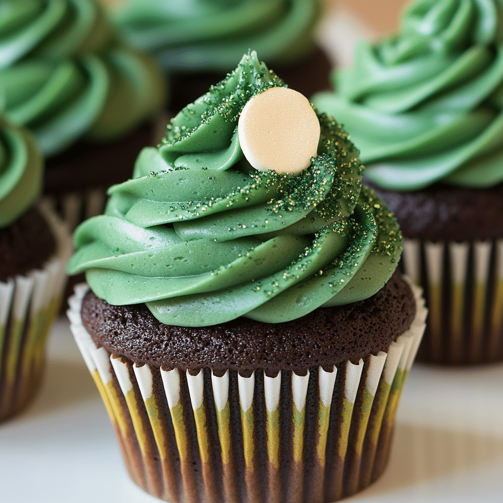 Green Velvet Cupcakes