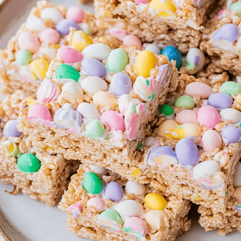 Easter Rice Krispie Bars