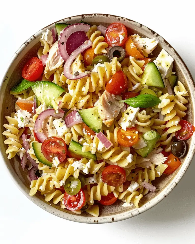 Easy High-Protein Pasta Salad