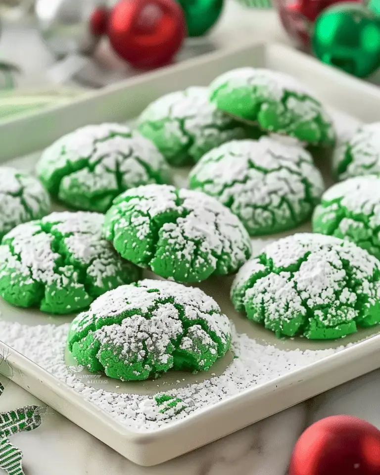 Festive Green Sugar Cookies