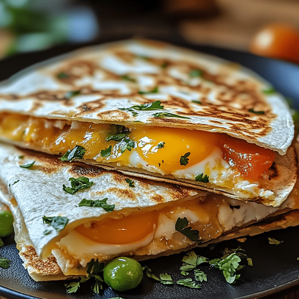 Fried Egg Quesadilla