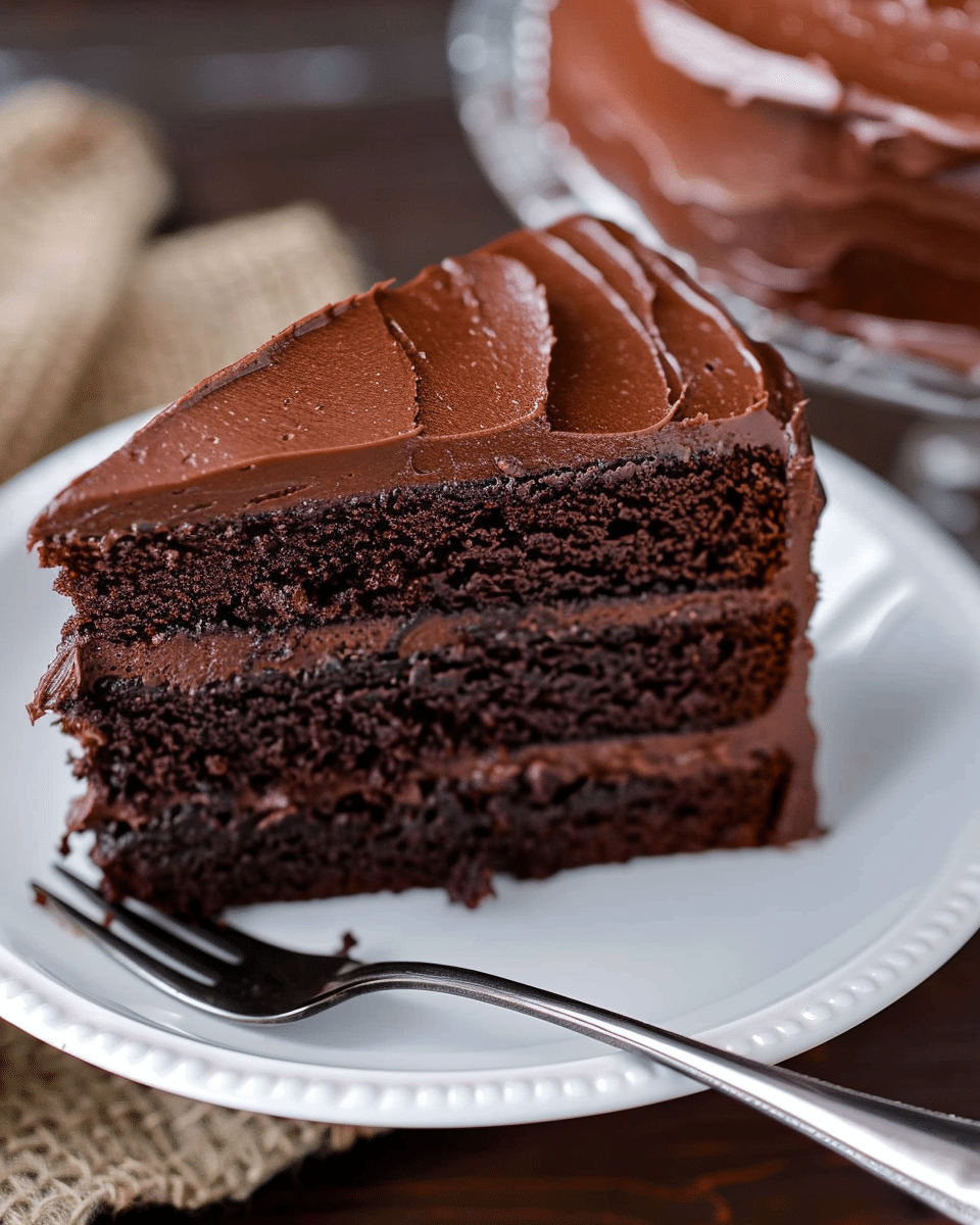 Homemade Chocolate Cake