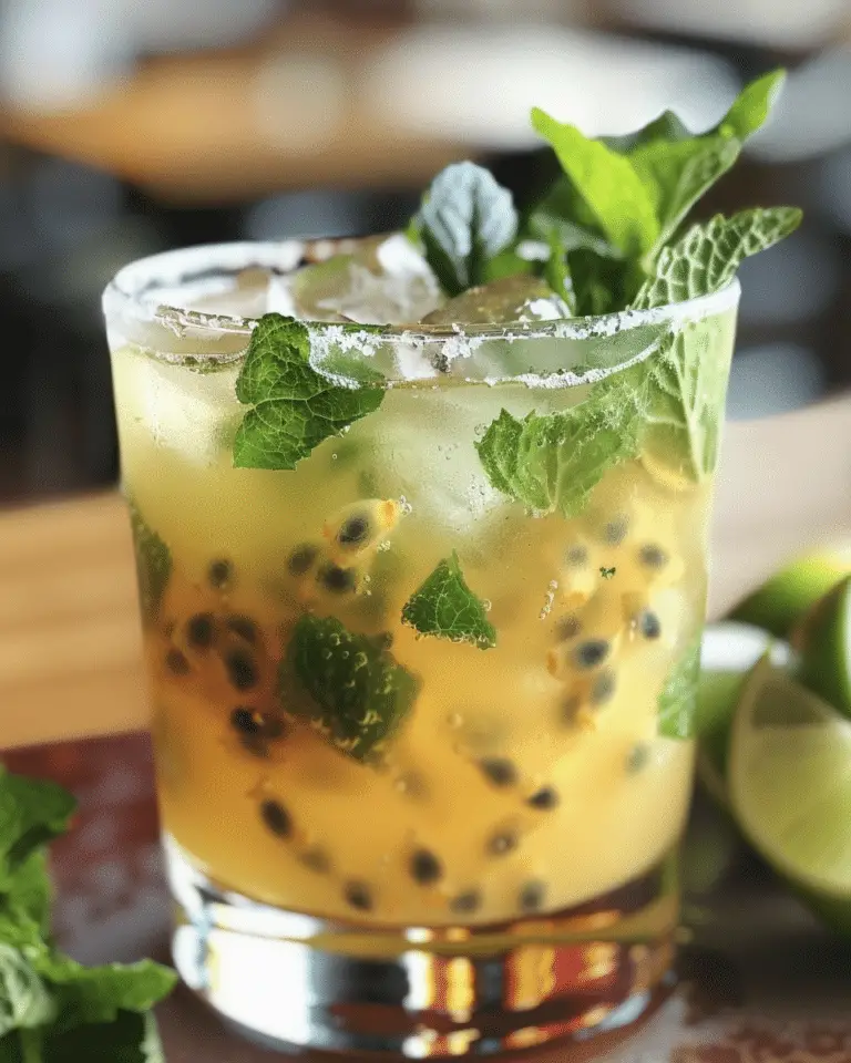 Passion Fruit Mojito – A Refreshing Tropical Delight