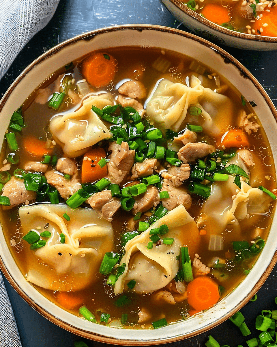 Potsticker Soup – A Cozy and Flavorful Dish