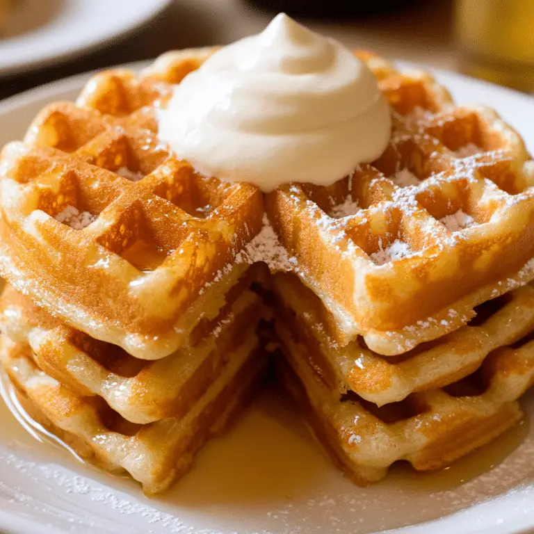 Protein-Packed Waffles