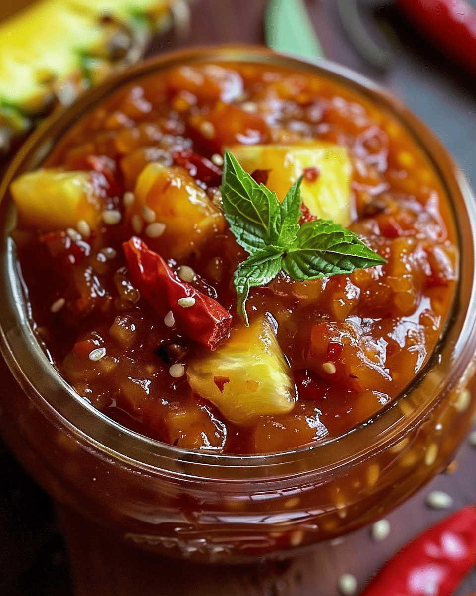 Pineapple Chili Sauce