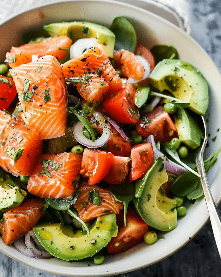 Salmon Avocado Salad – A Nutritious and Flavorful Dish