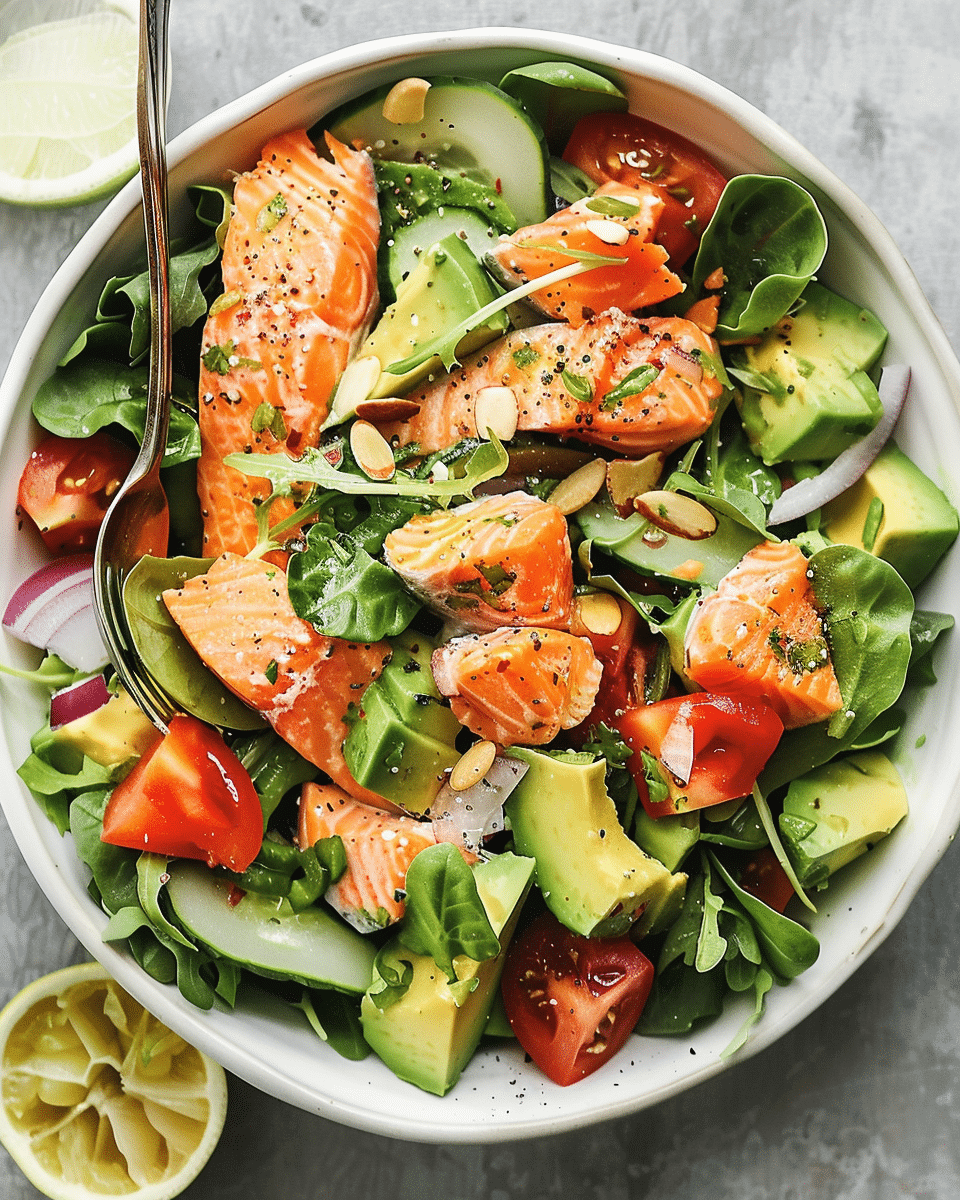 Salmon Avocado Salad – A Nutritious and Flavorful Dish