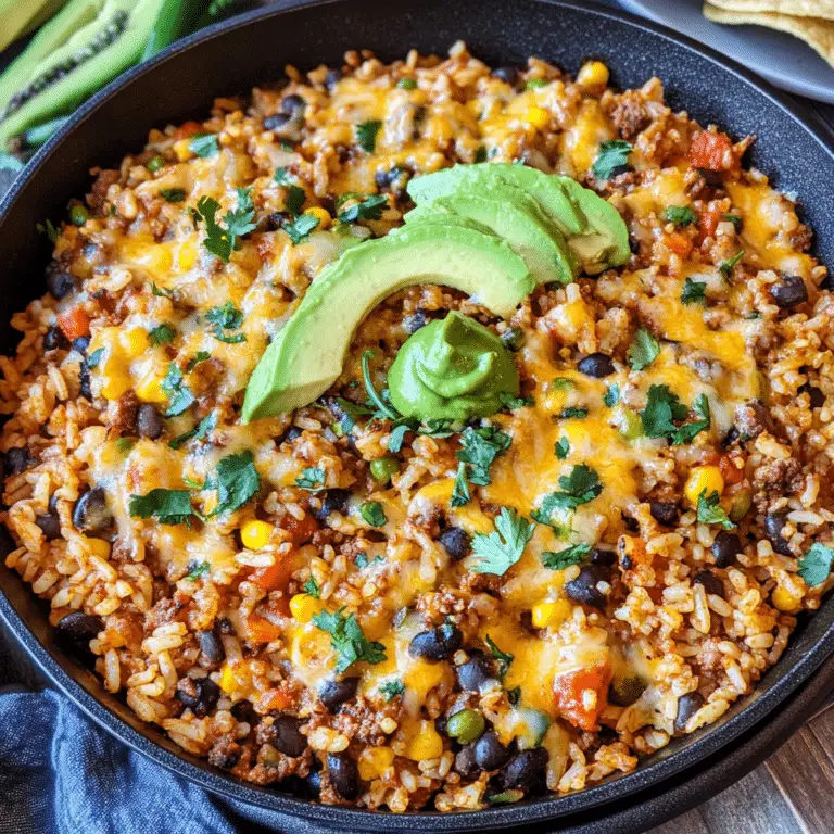 Taco Rice Skillet