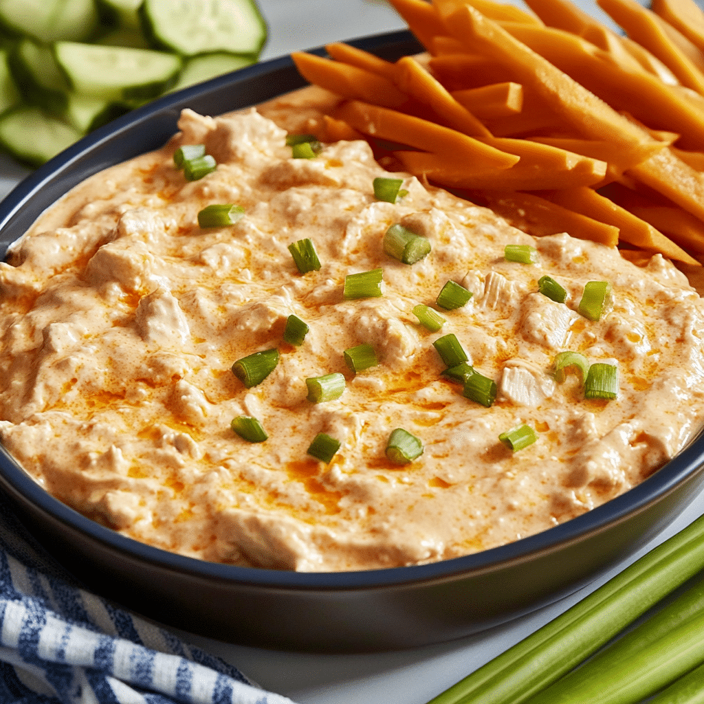 Vegetarian Buffalo Chicken Dip