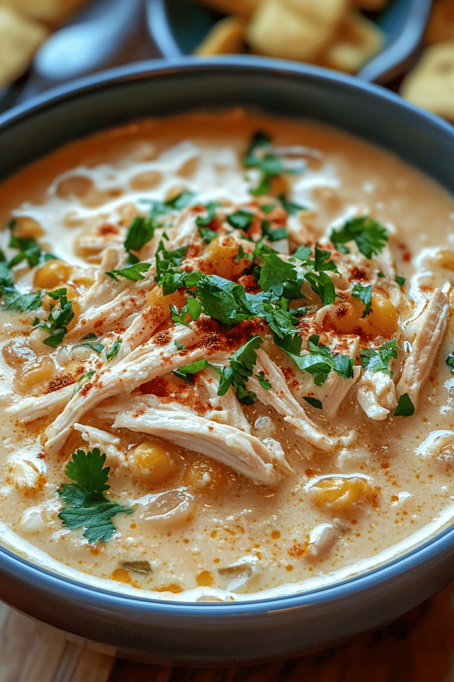 White Chicken Chili – A Hearty & Flavorful Comfort Meal