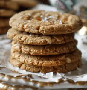 Espresso Brown Butter Toffee Cookies